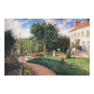 Pôster O Jardim de Les Mathurins Camille Pissarro