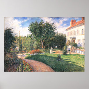 Poster O Jardim de Les Mathurins Camille Pissarro