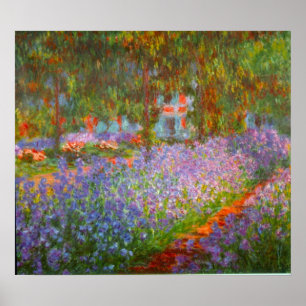 Poster O jardim de Monet por Claude Monet