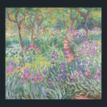 Poster O Jardim do Artista de Monet em Giverny<br><div class="desc">The Artist's Garden in Giverny,  por Claude Monet (1900).</div>