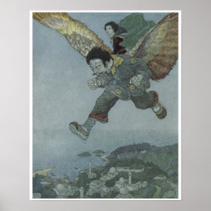 Pôster O jardim do paraíso, Edmund Dulac