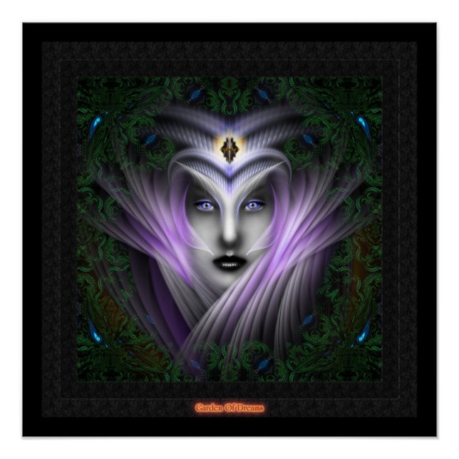 Pôster O Jardim Dos Sonhos, Poster Perfeito (Frente)