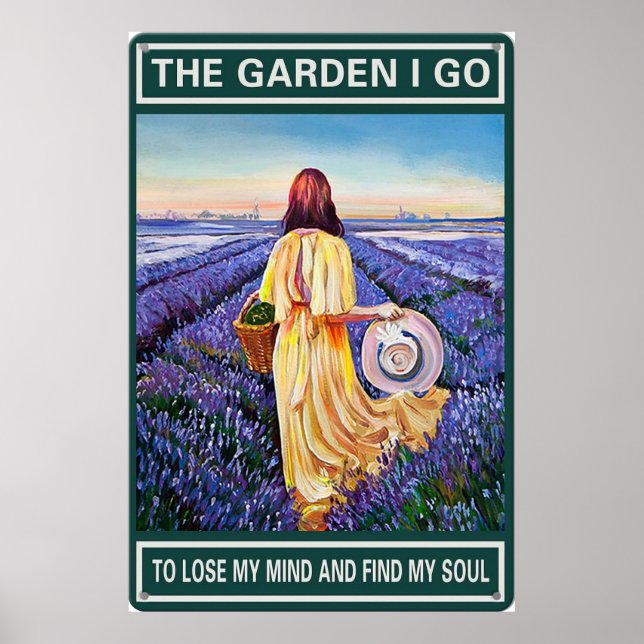 Poster O Jardim Eu Vou (Frente)