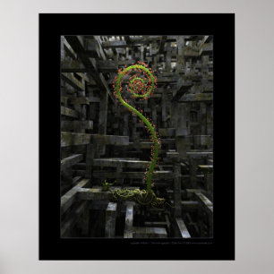 Poster O jardim interno