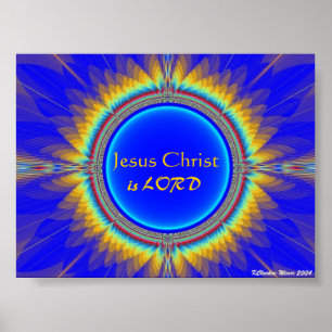 Pôster O Jesus Cristo é SENHOR