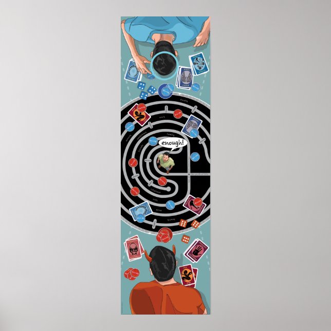 Poster O Jogo Da Vida (Frente)