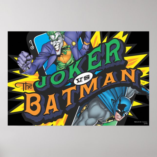 Poster O Joker Vs Batman (Frente)