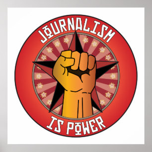 Pôster O jornalismo é poder