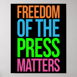 Poster O Jornalismo Não É O Inimigo Anti-Trump Resis