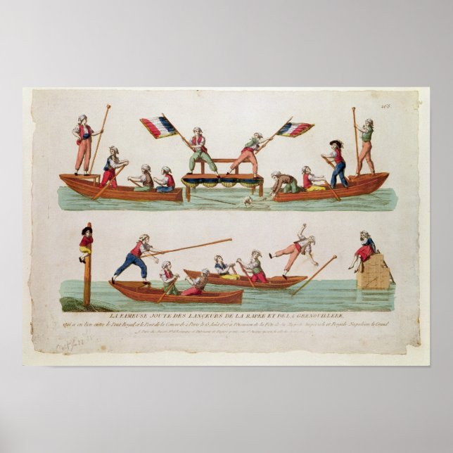 Pôster O Joust Famoso entre os Lanceiros (Frente)