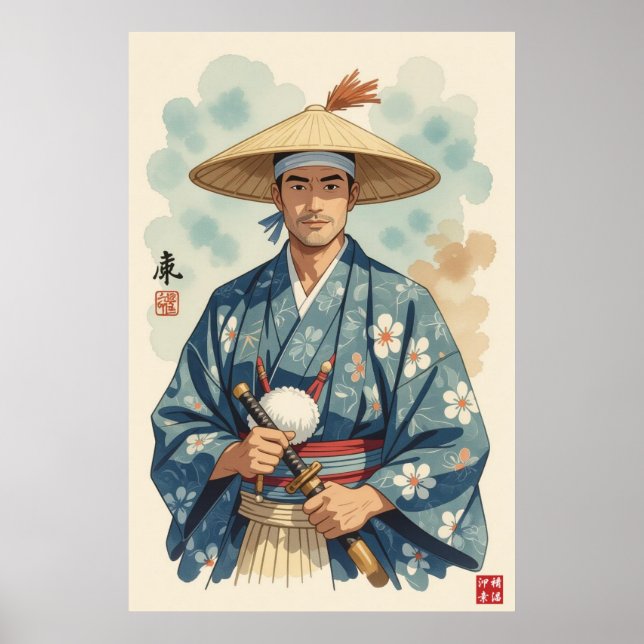 Poster O Jovem Bushi (Frente)