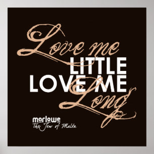 Pôster O judeu de citações de Malta