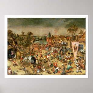 Pôster O Kermesse do banquete de St George