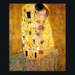 Pôster O Kiss Gustav Klimt<br><div class="desc">Imperial obra-prima do pintor austríaco Gustav Klimt: A reimpressão da pintura de Beijo</div>