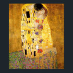 Pôster O Kiss Gustav Klimt<br><div class="desc">Imperial obra-prima do pintor austríaco Gustav Klimt: A reimpressão da pintura de Beijo</div>