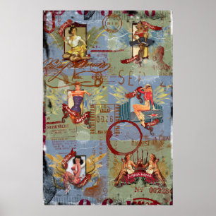 Poster O kitsch Bitsch: Kitsch destruído Bitsch Pin-UPS