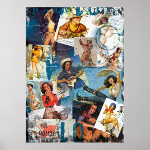 Poster O kitsch Bitsch: Pin-Acima destruído No.2 da