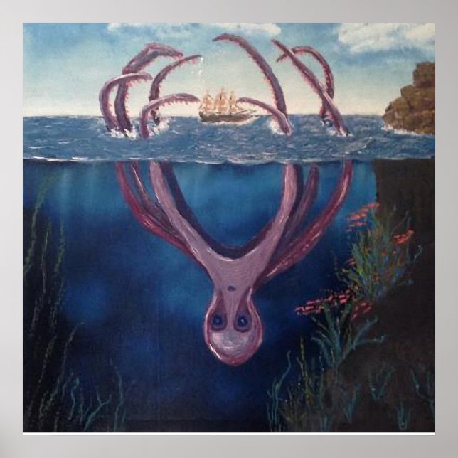 Pôster O Kraken (Frente)