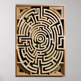 Poster O labirinto da cobertura