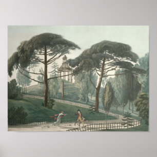 Poster O labirinto ou o Belvedere do DES de Jardin