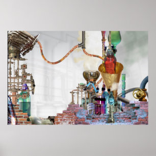 Pôster O laboratório