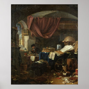 Pôster O laboratório do alquimista