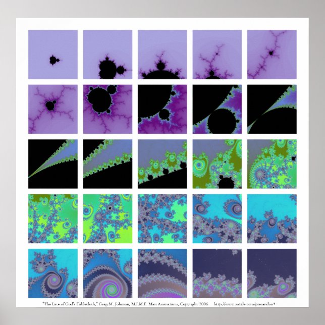 Pôster O Lace da toalha de Deus, II (Frente)