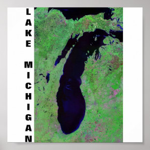 Pôster O Lago Michigan