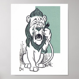 Poster O Leão Covarde de O Maravilhoso Mágico de Oz