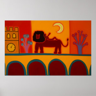 Pôster O Leão Da Fulham Broadway 2008