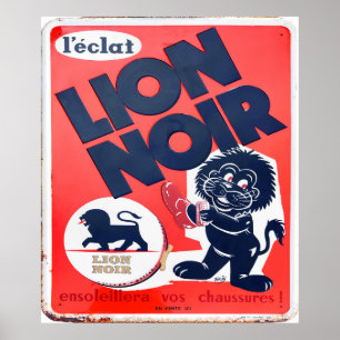 Poster O Leão Negro.