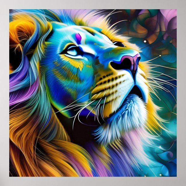 Poster O Leão, Rei De Todos Os Gatos (Frente)