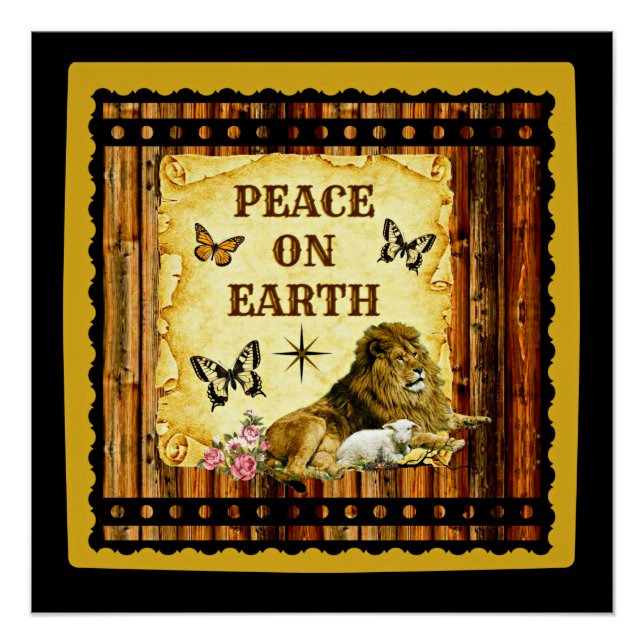 Pôster O Leão Se Deita Com A Lâmpada (Frente)