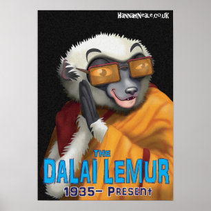 Poster O Lemur de Dalai