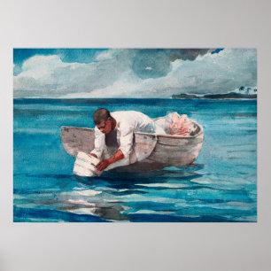 Poster O Leque de Água por Winslow Homer