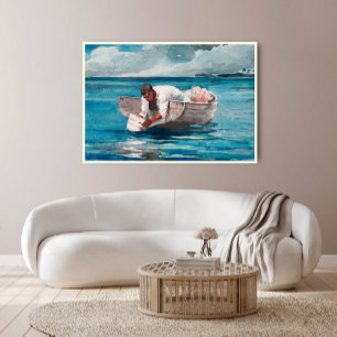 Poster O Leque de Água por Winslow Homer