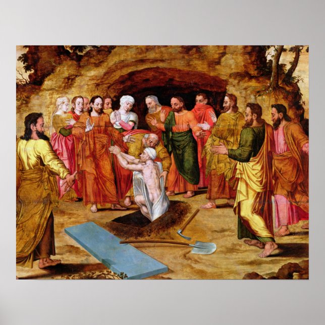 Pôster O Levantamento de Lázaro (Frente)