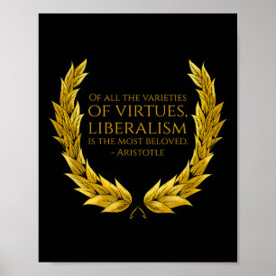 Poster O Liberalismo É O Mais Amado - A Filosofia Grega