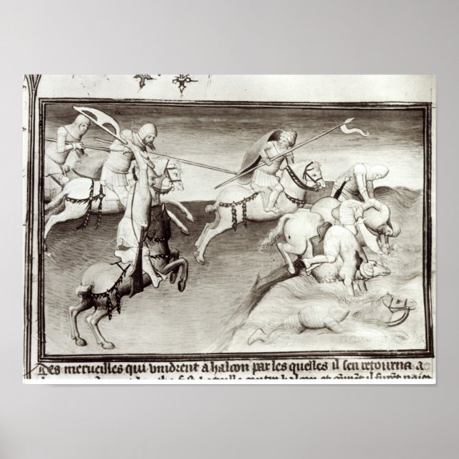 Pôster O líder mongol, Hulagu, Khan do Ilkhanate (Frente)