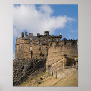 Pôster O lindo e famoso castelo de Edimburgo, em