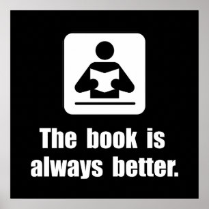 Poster O livro é melhor