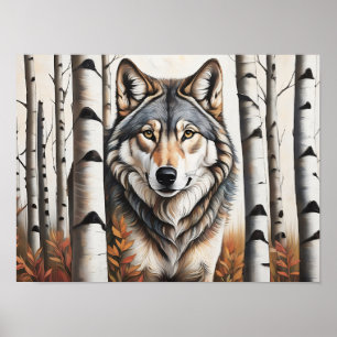 Poster O lobo entre os pássaros