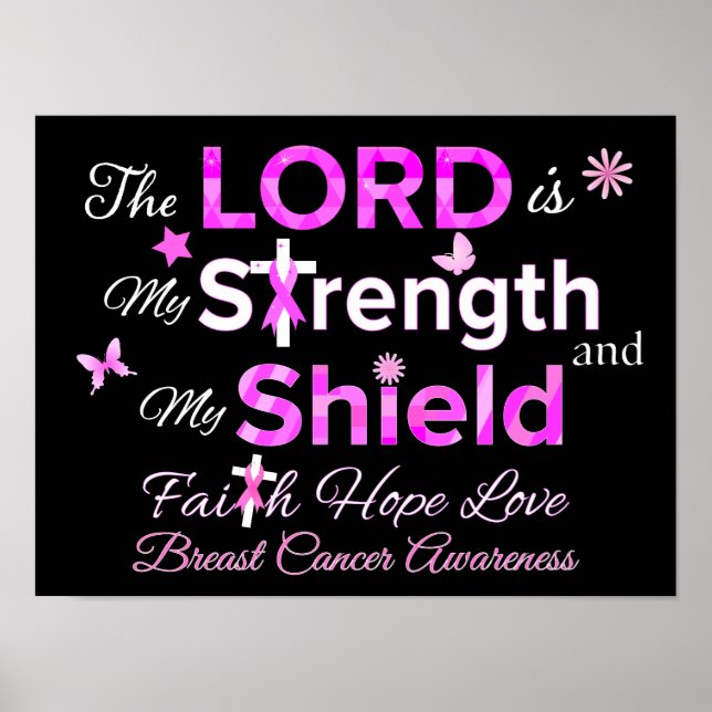 Poster O LORD é a minha força (Frente)