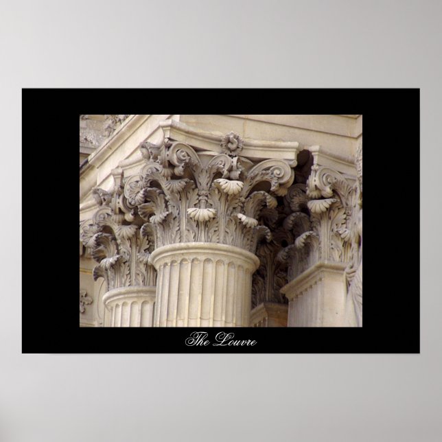 Poster O Louvre (Frente)