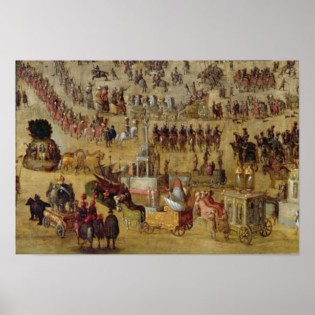 Pôster O Lugar Royale e o Carrousel em 1612 (Frente)