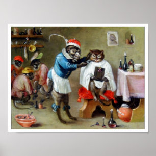 Pôster O Macaco Barber