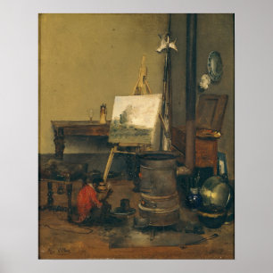 Poster O macaco do pintor