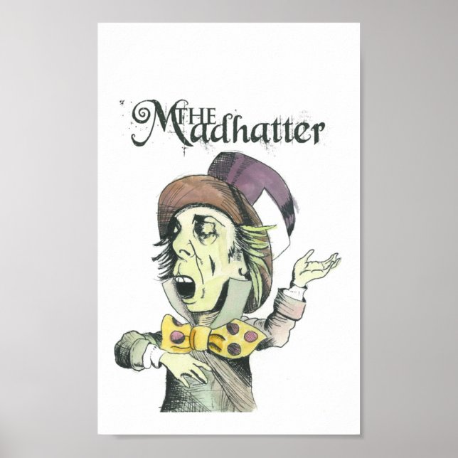 Poster o Mad Hatter (Frente)