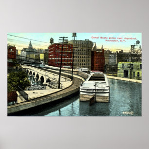 Pôster O maior aqueduto do Canal Erie