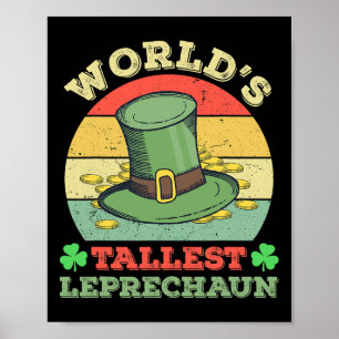 Poster O Maior Leprechaun Irlandês Engraçado do Mundo no 